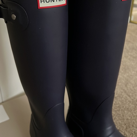 Women's Tall Rain Boots Aubergine Purple size 7 - Picture 11 of 11